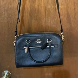 Black Coach bag crossbody